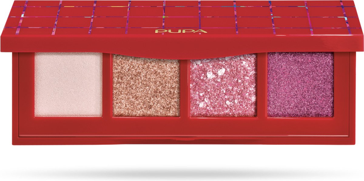 Goedkoopste Pupa Milano - Holiday Land Eyes Palette - Eccentric Pink - 001