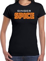 Bellatio Decorations spice girls t-shirt dames - ginger spice -oranje -carnaval/90s party themafeest XS