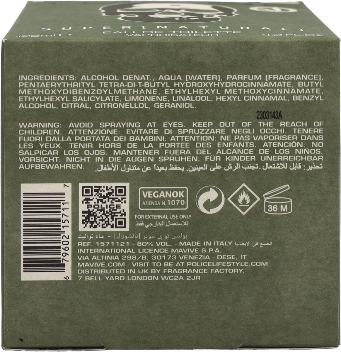 Goedkoopste Police To Be Supernatural Edt Spray