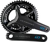 Stages Cycling Shimano Ultegra R8100 Crankstel Bi-laterale Vermogensmeter Zilver 175 mm / 50/34t