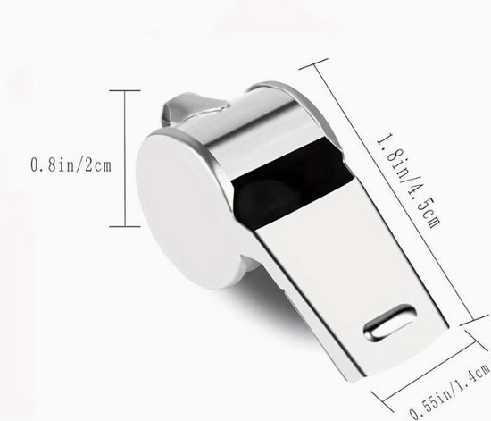 Sifflet en métal plus abordable