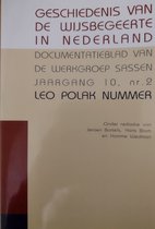 Themanummer Leo Polak [ Geschiedenis van de wijsbegeerte in Nederland; jrg 10, nr. 2]