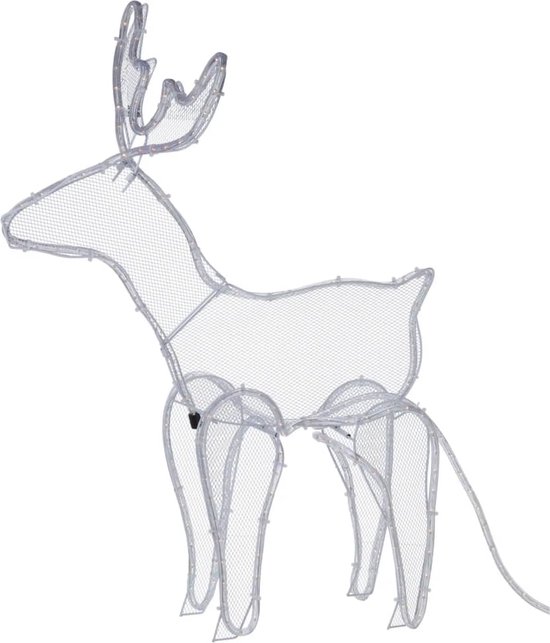 Nampook de Éclairage de Noël Nampook - 60 x 28 x 77 cm - traîneau de rennes