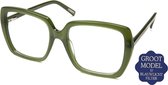 Leesbril Frank and Lucie Eyedentity Olive Tree-+3.00