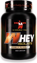 M Double You - Whey Isolate (Vanilla - 900 gram) - Whey Protein - Eiwitpoeder - Eiwitshake - Sportvoeding