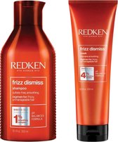 Redken CombiDeal - Frizz Dismiss - Shampoo 300 ML & Masker 300 ML - voor krullend- of pluizend haar