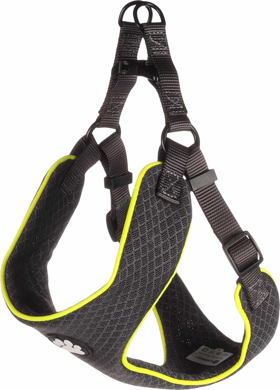 Flamingo Hond Harnas Step&Go Nelson Grijs L 37cm 44cm - Vergelijk prijzen Flamingo Hond Harnas Step&Go Nelson Grijs L 37cm 44cm - Vergelijk prijzen