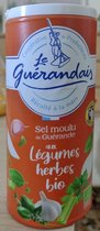 Keltisch zeezout Le Guerandais met groenten en kruiden Bio – strooipot 250g