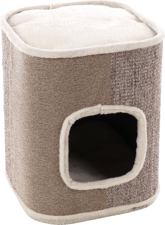 Flamingo - Flamingo George - Krabton Katten - Krabton George Beige S 40x40x49cm - 1st - 129540 - 1st - 1pce