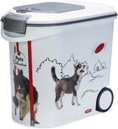 Curver Voedselcontainer Hond Met Wielen - 35L