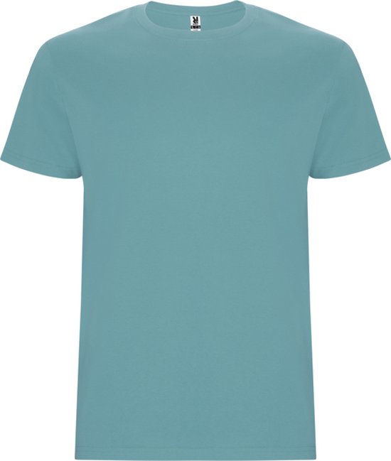 T-shirt unisex met korte mouwen 'Stafford' Dusty Blue - XXL