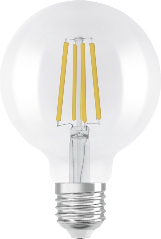 Ledvance Globe LED E27 Filament Helder 3.8W 806lm - 830 Warm Wit | Vervangt 60W