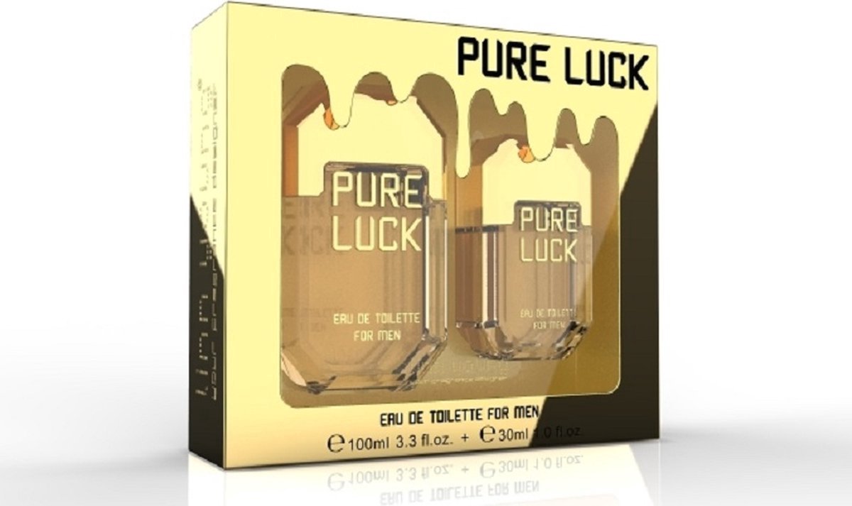 Linn Young Pure Luck Men Giftset Eau de parfum 100ml + 30ml