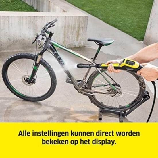 Hogedrukreiniger auto - Terrasreiniger - Geel — afbeelding 5