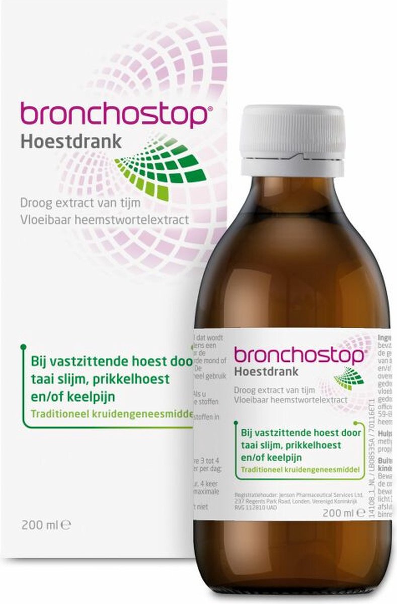 Goedkoopste Bronchostop Hoestdrank - 2 x 200 ml