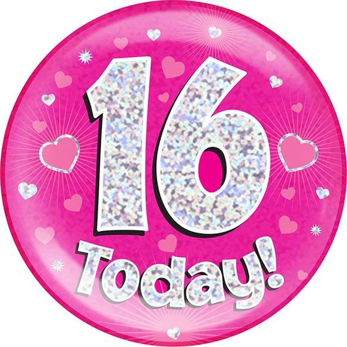 Oaktree - Mega Button 16 today Roze