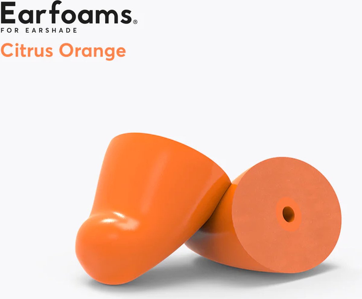 Goedkoopste Flare Audio Earshade memory foam tips citrus orange
