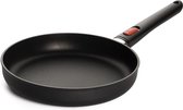 Lite Platte pan, inductief, Ø 26 cm, 5 cm hoog, met afneembare steel, geschikt voor alle warmtebronnen, ovenbestendig, zwart