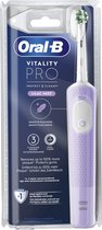 Oral-B Vitality Pro - Paars - Elektrische Tandenborstel - Ontworpen door Braun