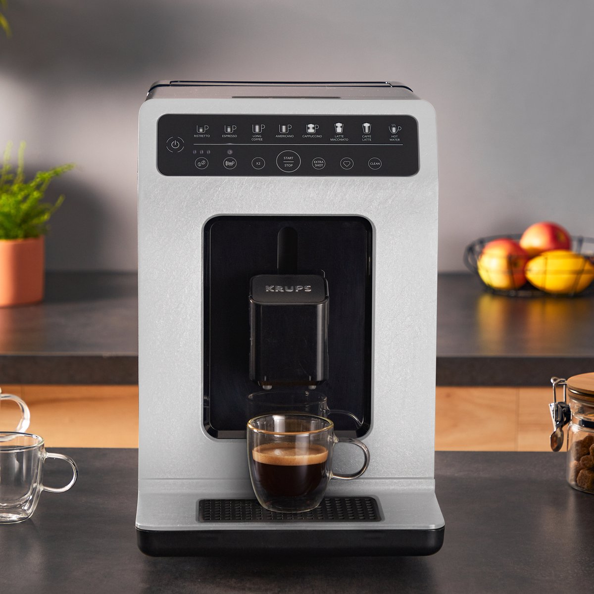 Krups Evidence ECO-Design EA897A - Duurzame volautomatische espressomachine  | bol