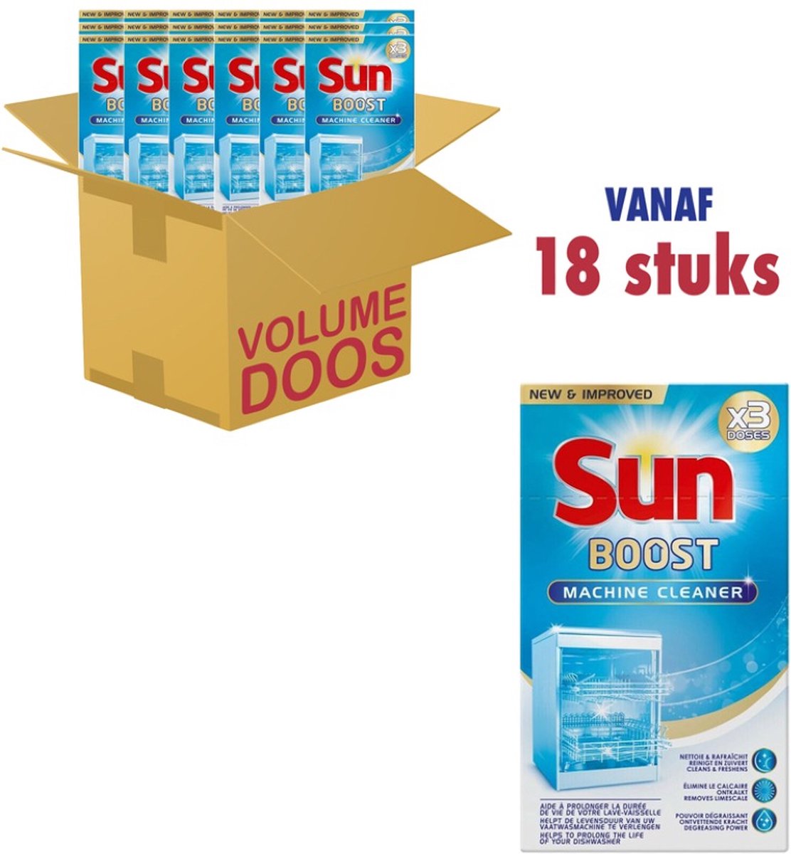 SUN NETTOYANT LAVE-VAISSELLE - boîte de 3