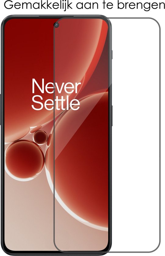 Screenprotector voor OnePlus Nord 3, makkelijk aan te brengen.