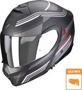 Scorpion Exo-930 Multi Matt Black-Silver S - Maat S - Helm