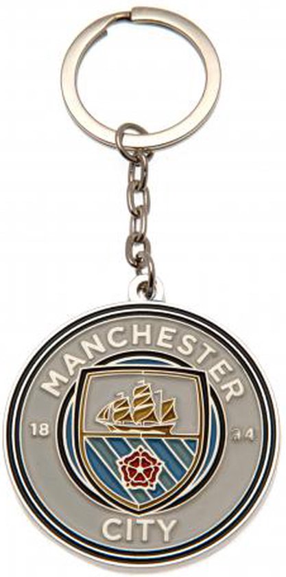 Manchester City sleutelhanger logo