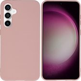 iMoshion Hoesje Geschikt voor Samsung Galaxy S23 FE Hoesje Siliconen - iMoshion Color Backcover - roze