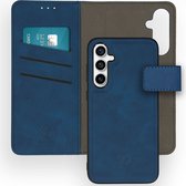 Étui Samsung Galaxy S23 FE avec porte-cartes - Bookcase de Luxe 2 en 1 amovible iMoshion - Blauw