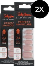 Sally Hansen Perfect Manicure 24 Oval Nails (2 x ) - Buff & Tumble