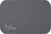Easymaxx Super Absorberende Badmat Spa, 40 x 60 cm donkergrijs