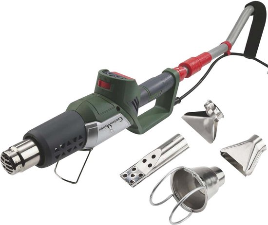 GartenMeister 3in1 Onkruidbrander Elektrisch | 2000W | 3 temperatuurniveaus