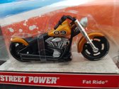 Hotwheels Fat Ride 1:18 Hotwheels Zwart / Oranje R1082