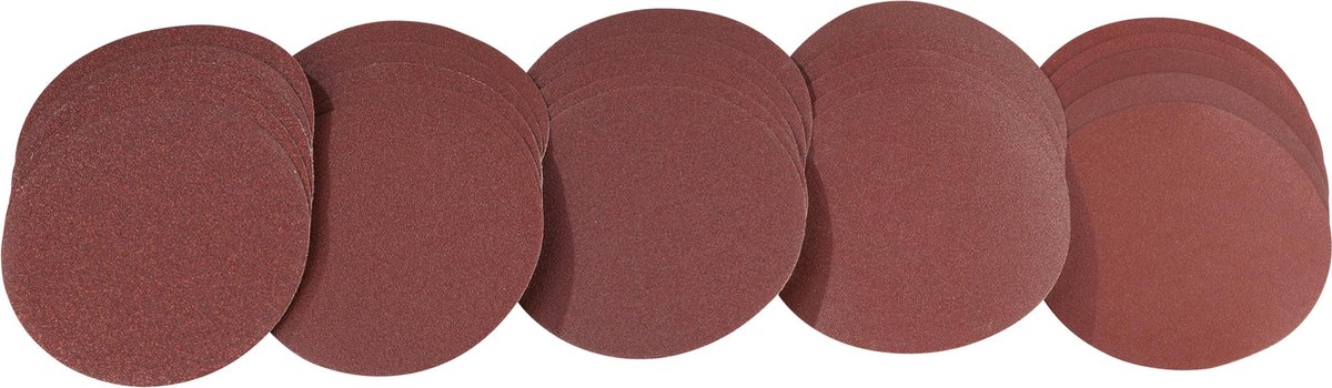 Westfalia Schuurpapier set - 150 mm - 25-delig