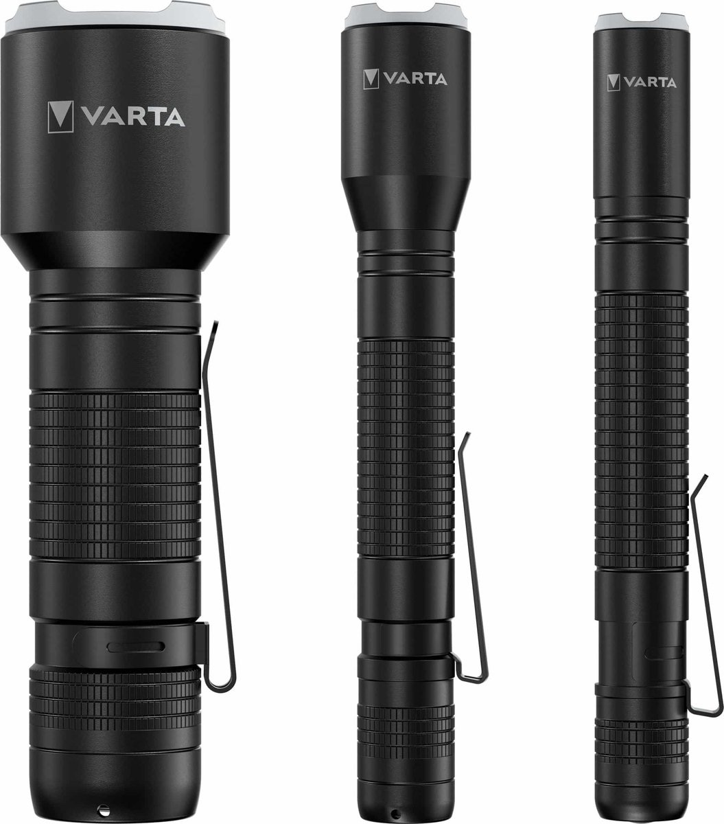 Varta LED-zaklamp - F30 Pro Aluminium Licht - schokbestendig