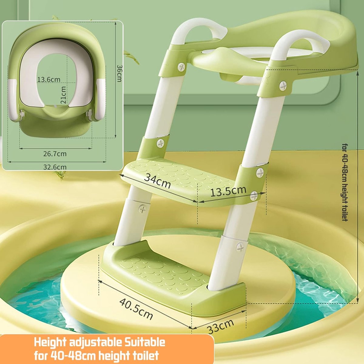 Toiletbril voor kinderen, wc-bril voor jongens en meisjes, kindertoiletbril