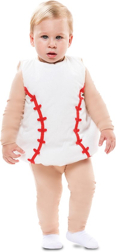 EUROCARNAVALES - Honkbal vermomming voor baby's - 6 - 9 maanden (67-69 cm)