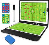 Équipement d'entraînement de Voetbal – Ensemble de tableaux magnétiques pour entraîneur de football tactique – Aimants professionnels pour ajustements et stratégies tactiques – Durable et portable