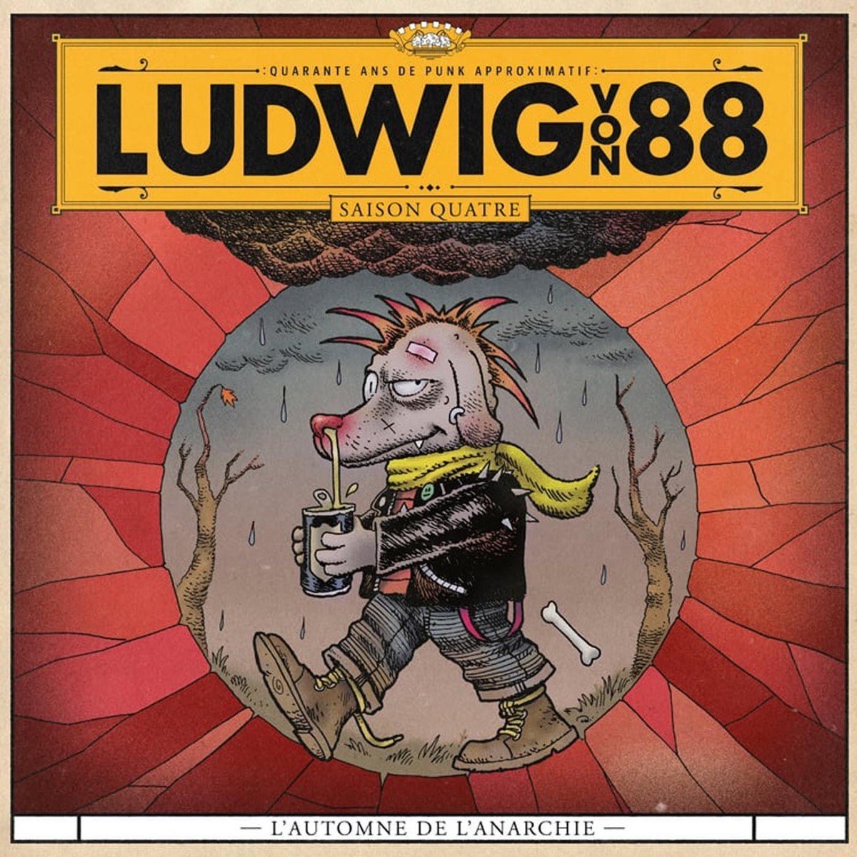 Ludwig Von 88 - L'Automne De L'Anarchie (LP) (Coloured Vinyl)