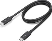 Lenovo Thunderbolt-kabel Thunderbolt 4 Thunderbolt (USB-C) stekker 0.7 m Zwart Ultra HD (8K) 4X91K16968