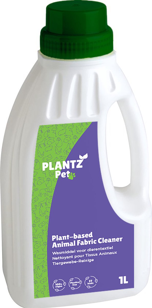 Plantz Pet - Plantaardig wasmiddel voor dierentextiel - 1L