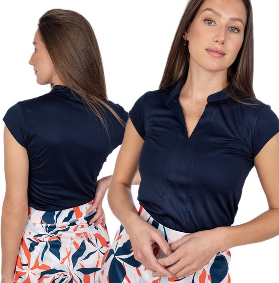 Func Factory dames Polo Ace donkerblauw maat 42 van Func Factory — afbeelding 5