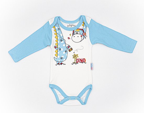 3 delige Baby kleding set - meisje kleding - set - rompers - muts - broekje - maat 68/74 dinosaurus - baby girl