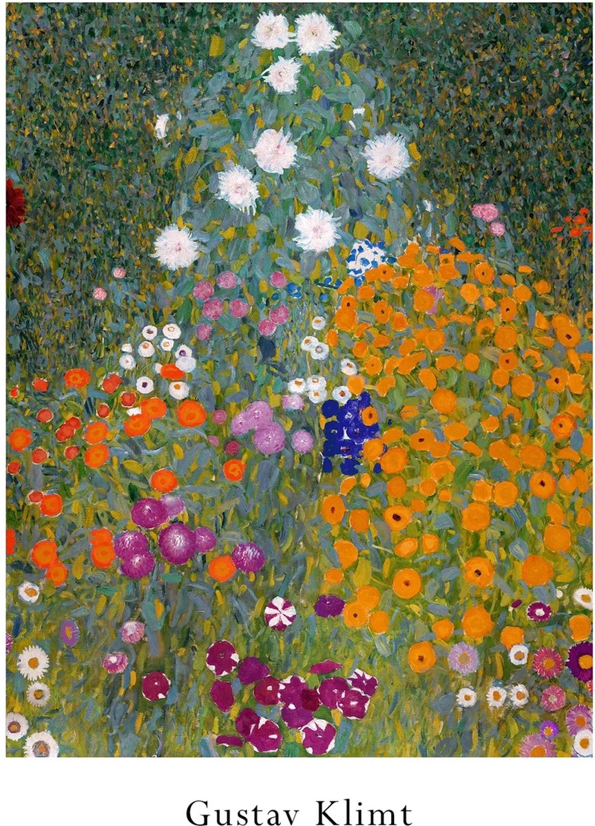 PGM Kunstdruk Gustav Klimt - Bauerngarten 50x70cm Divers