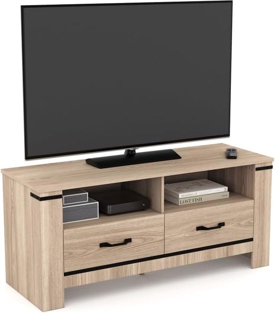 TV-kast Idaho met 2 laden, modern design, 113 cm