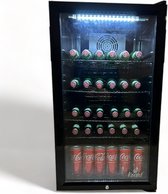 Koald SC98-BK-NL-KO - Mini koelkast - 98 Liter - Horeca - Met Glazen Deur - Zwart