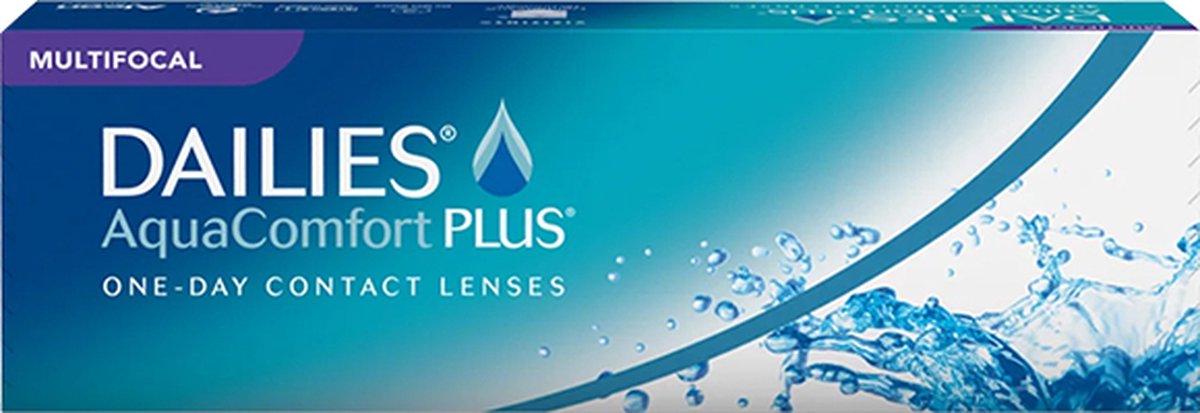Vision Daily Comfort + Multifocal - Dailies Aqua Comfort Plus MF private label - 30 pack - 30 pack - +2.75 Low