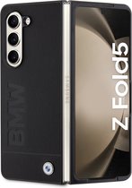 Samsung Galaxy Z Fold 5 Backcase case - BMW - Noir Zwart - Simili cuir