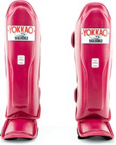 Yokkao Matrix Scheenbeschermers - Leer - Cerise - maat M